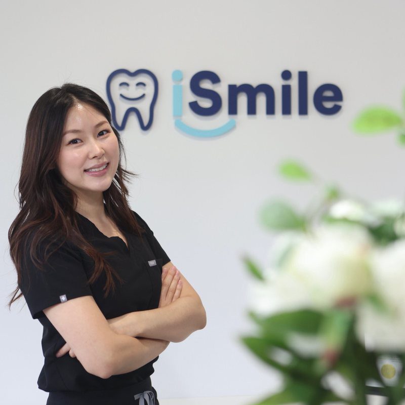 Ava Yoon, Registered Dental Hygienist, at the iSmile Dental clinic in Langley, BC