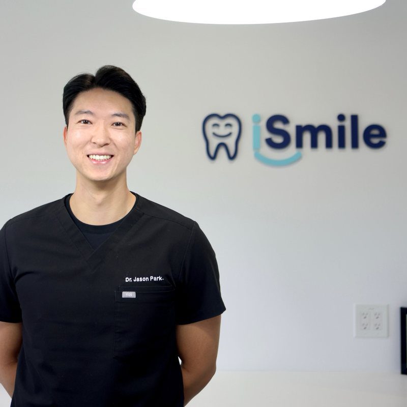 Dr. Jason Park, Visiting Oral Surgeon, at the iSmile Dental clinic in Langley, BC
