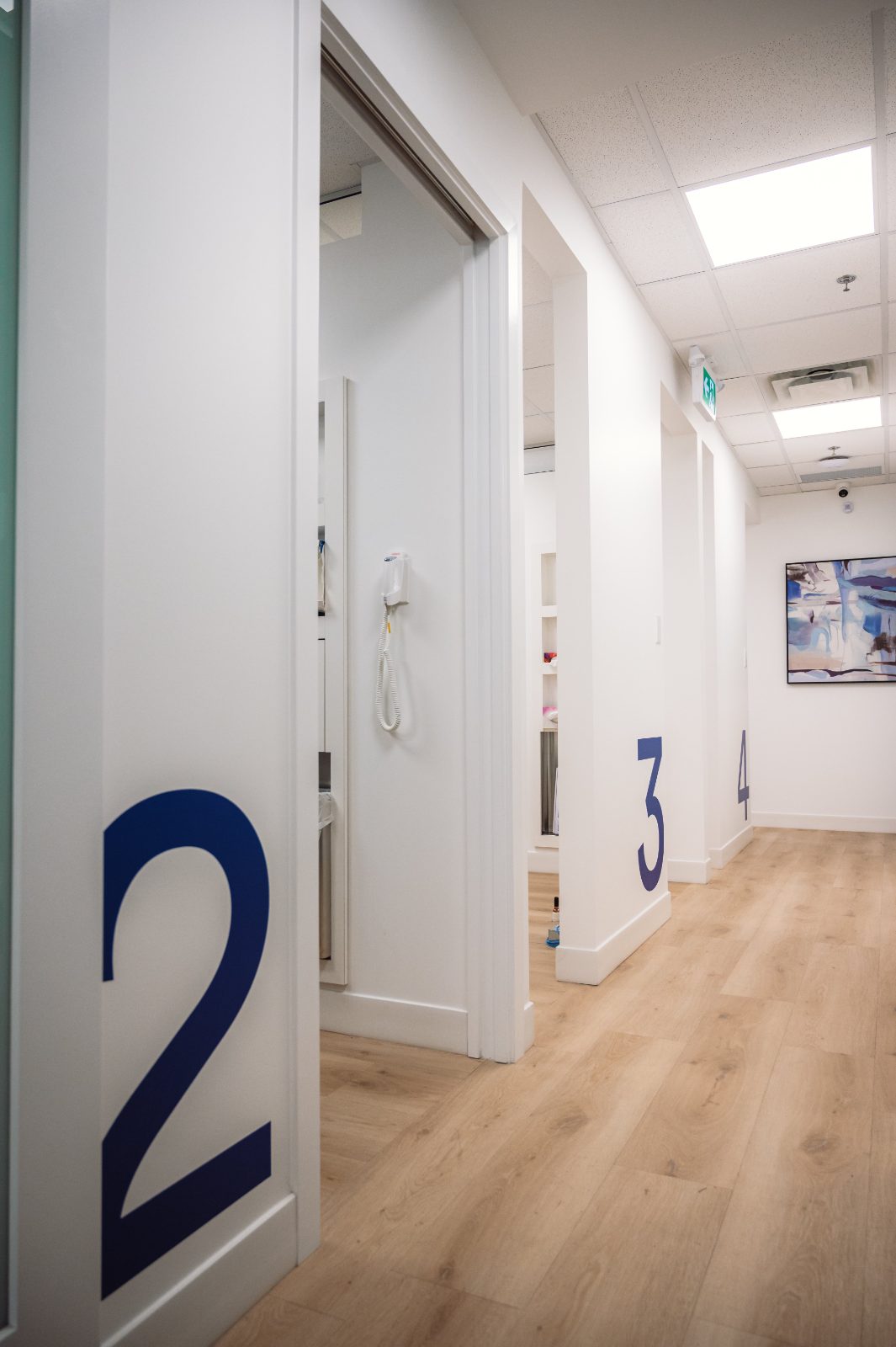 Modern dental treatment room at iSmile Dental in Langley, BC